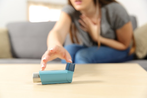 Symptoms of an asthma attack